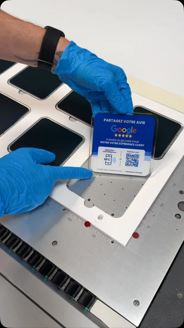La plaque NFC personnalisée qui fait décoller les Avis Google de votre COMMERCE 🚀 COMMANDEZ sur 👉 https://avistag.fr
📦 Livraison en 3 jours

#nfc #avisgoogle #avisgooglemybusiness